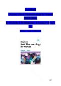Test Bank For Clayton&rsquo;s Basic Pharmacology for Nurses 20th Edition by Michelle J&period; Willihnganz&comma; Samuel L&period; Gurevitz&comma; Bruce Clayton Complete Edition &vert;&vert; All Chapters Included&vert;&vert; 100&percnt; Verified Answers&vert;&vert; Latest Edition&vert;&vert;