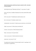 HLHS 101 Final Exam Review&comma; Health Sciences Program&comma; Academic Year 2026 &ndash; Study Guide and Practice Questions