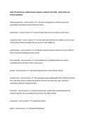 HLHS 101 Final Exam&comma; Health Sciences Program&comma; Academic Year 2026 &ndash; Study Guide and Practice Questions