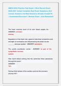 AMCA EKG Practice Test Exam &vert;&vert; Most Recent Exam  2026-2027 Actual Complete Real Exam Questions And  Correct Answers &lpar;Verified Answers&rpar; Already Graded A&plus;  &vert; Guaranteed Success&excl;&excl; &vert; Newest Exam &vert; Just Released&excl;&excl;  
