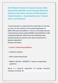 AU 60 Missed Practice Test Questions Exam &vert;&vert; Most  Recent Exam 2026-2027 Actual Complete Real Exam  Questions And Correct Answers &lpar;Verified Answers&rpar;  Already Graded A&plus; &vert; Guaranteed Success&excl;&excl; &vert; Newest                            Exam &vert; Just Released&excl;&excl; 