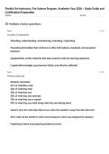 Florida Fire Instructor&comma; Fire Science Program&comma; Academic Year 2026 &ndash; Study Guide and Certification Preparation