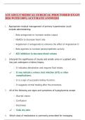 ATI ADULT MEDICAL SURGICAL PROCTORED EXAM 2026 WITH 100&percnt; ACCURATE ANSWERS