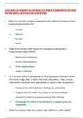 ATI ADULT MEDICAL SURGICAL PROCTORED EXAM 2026 WITH 100&percnt; ACCURATE ANSWERS