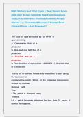N582 Midterm and Final Exam &vert;&vert; Most Recent Exam  2026-2027 Actual Complete Real Exam Questions   And Correct Answers &lpar;Verified Answers&rpar; Already  Graded A&plus; &vert; Guaranteed Success&excl;&excl; Newest Exam                 &vert; Newest Exam &vert; Just Released&excl;&excl; 