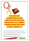 DLM ASCP 2026 Exam Prep &lpar;400&plus; Questions&rpar; MLS 410 &ndash; Lab Management&comma; QC&comma; Budgeting&comma; Safety &vert; American Society for Clinical Pathology