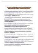 ACI EPOXY ANCHORS EXAM WITH COMPLETE SOLUTIONS QUESTIONS AND CORRECT ANSWERS 2026 UPDATE&excl;&excl;
