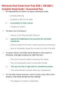 Minnesota Real Estate Exam Prep 2026 &vert; 168 Q&A &vert;  Complete Study Guide &vert; Guaranteed Pass