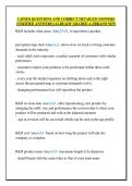 CAPSIM QUESTIONS AND CORRECT DETAILED ANSWERS  &lpar;VERIFIED ANSWERS&rpar; &vert;ALREADY GRADED A&plus;&vert;&vert;BRAND NEW