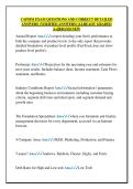 CAPSIM EXAM QUESTIONS AND CORRECT DETAILED  ANSWERS &lpar;VERIFIED ANSWERS&rpar; &vert;ALREADY GRADED  A&plus;&vert;&vert;BRAND NEW