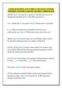 CAPSIM QUESTIONS AND CORRECT DETAILED ANSWERS  &lpar;VERIFIED ANSWERS&rpar; &vert;ALREADY GRADED A&plus;&vert;&vert;BRAND NEW