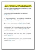 CAPSIM QUESTIONS AND CORRECT DETAILED ANSWERS  &lpar;VERIFIED ANSWERS&rpar; &vert;ALREADY GRADED A&plus;&vert;&vert;BRAND NEW