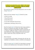 CAPSIM EXAM QUESTIONS AND CORRECT DETAILED  ANSWERS &lpar;VERIFIED ANSWERS&rpar; &vert;ALREADY GRADED  A&plus;&vert;&vert;BRAND NEW