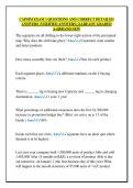 CAPSIM EXAM 1 QUESTIONS AND CORRECT DETAILED  ANSWERS &lpar;VERIFIED ANSWERS&rpar; &vert;ALREADY GRADED  A&plus;&vert;&vert;BRAND NEW