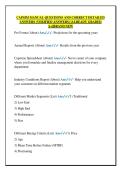 CAPSIM MANUAL QUESTIONS AND CORRECT DETAILED  ANSWERS &lpar;VERIFIED ANSWERS&rpar; &vert;ALREADY GRADED  A&plus;&vert;&vert;BRAND NEW