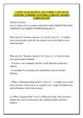 CAPSIM 101 QUESTIONS AND CORRECT DETAILED  ANSWERS &lpar;VERIFIED ANSWERS&rpar; &vert;ALREADY GRADED  A&plus;&vert;&vert;BRAND NEW