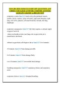 EXSS 288- RED CROSS EXAM REVIEW QUESTIONS AND  CORRECT DETAILED ANSWERS &lpar;VERIFIED ANSWERS&rpar;  &vert;ALREADY GRADED A&plus;&vert;&vert;BRAND NEW