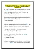 EXSS 288 - EXAM 1 QUESTIONS AND CORRECT DETAILED  ANSWERS &lpar;VERIFIED ANSWERS&rpar; &vert;ALREADY GRADED  A&plus;&vert;&vert;BRAND NEW
