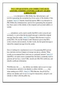 WGU C839 QUESTIONS AND CORRECT DETAILED  ANSWERS &lpar;VERIFIED ANSWERS&rpar; &vert;ALREADY GRADED  A&plus;&vert;&vert;BRAND NEW