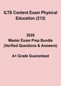 ILTS Physical Education &lpar;213&rpar; Practice Exam 2026 &ndash; Illinois Teacher Certification Prep Guide