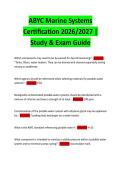 ABYC Marine Systems  Certification 2026&sol;2027 &vert;  Study & Exam Guide