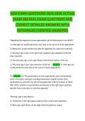 AEM EXAM QUESTIONS 2025-2026 ACTUAL  EXAM 400 REAL EXAM QUESTIONS AND  CORRECT DETAILED ANSWERS WITH  RATIONALES &lpar;VERIFIED ANSWERS&rpar; 