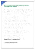 DOD Cyber Awareness Challenge 2026 Exam with precise detailed answers