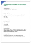 Tenable SC Specialist Course Exam with precise detailed answers