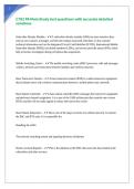 C702 PA Main Study test questions with accurate detailed solutions