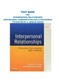 Interpersonal Relationships in Nursing &ndash; Test Bank for Interpersonal Relations &ndash; Practice Questions and Communication Skills Review