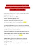 AORN Periop 101 Final Exam TEST BANK  Questions and Answers &lpar;Verified Revised Full  Exam&rpar; 100&percnt; Guarantee Pass 
