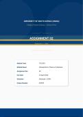 THL1501 Assignment 2 2026 Semester 1 &lpar;657810&rpar; Due 24 April 2026