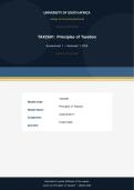 TAX2601 Assignment 1 Semester 1 2026 Due 8 April 2026