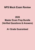 NBRC NPS Mock Exam Review PDF with Answers & Rationales &vert; Neonatal Pediatric Specialist Practice Test