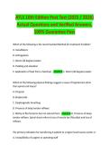 ATLS 10th Edition Post Test &lpar;2025 &sol; 2026&rpar;  Actual Questions and Verified Answers&comma;  100&percnt; Guarantee Pass