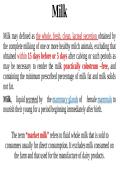 Class notes MFST3321 