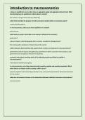 introduction to macroeconomics 