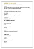 NR-283 Patho quiz 1 EXAM QOUESTIONS AND ANSWERS 2026&sol;2027