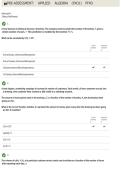 WGU C957 Applied Algebra &ndash; Final Objective Assessment Study Guide &vert; 2026 Edition