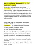 ACAMS Chapter 4 Exam with Verified Detailed Answers&period;docx