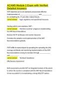 ACAMS Module 2 Exam with Verified Detailed Answers&period;docx