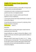 CAMS-FCI Dumps Exam Questions And Answers&period;docx