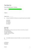 Test Bank for Focus on Personal Finance&comma; 7th Edition by Jack R&period; Kapoor &vert; Complete Chapter Questions with Verified Answers