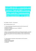 DAT 250 QUIZ 1 &vert; Questions and Answers &vert; Solved 100&percnt; Correct &vert; Data Analytics Fundamentals &vert; Pass Guaranteed - A&plus; Graded