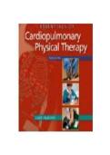Test Bank for Essentials of Cardiopulmonary Physical Therapy 3rd Edition &ndash; Hillegass Practice Questions & Verified Answers PDF &lpar;Latest Update 2026&rpar;