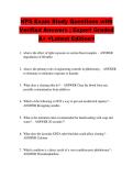 NPS Exam Study Questions with  Verified Answers &vert; Expert Graded  A&plus; <Latest Edition>