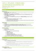 Samenvatting 6 lessen RZL - Hannelore Bruurs