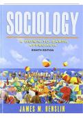 Instructor&rsquo;s Manual & Test Bank for Essentials of Sociology 10th Edition &ndash; James M&period; Henslin &ndash; Verified Answers&comma; Complete Guide