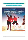 Test Bank for Edelman and Kudzma&rsquo;s Canadian Health Promotion throughout the Life Span 1st Edition by Dames A&plus;