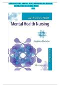 INTRODUCTORY MENTAL HEALTH NURSING 5th EDITION  WOMBLEKINCHELOE TEST BANK 2024